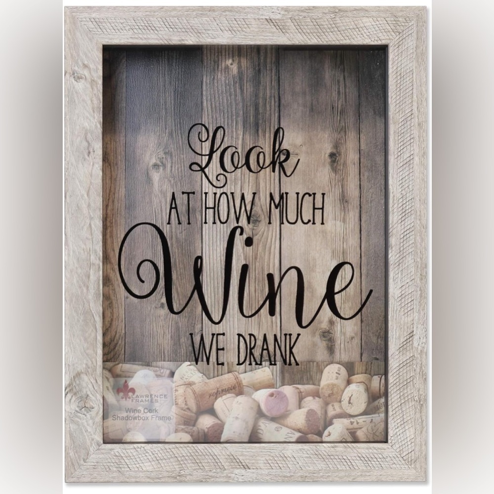 Lawrence Frames | Accent | Wine Cork Shadowbox Frame